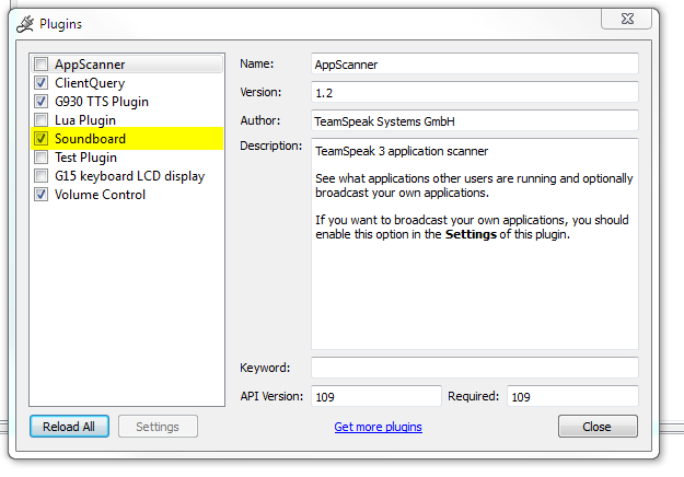 Control plugin ts3 ошибка